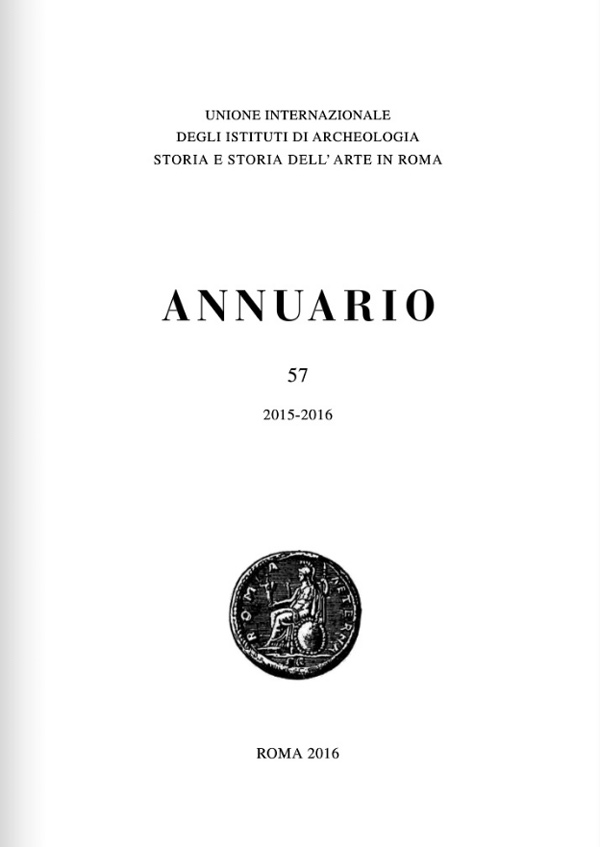 annuario 57 unione internazionale degli istituti di archeologia e storia roma