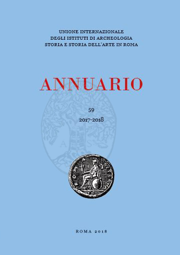 annuario 59 unione internazionale degli istituti di archeologia e storia roma